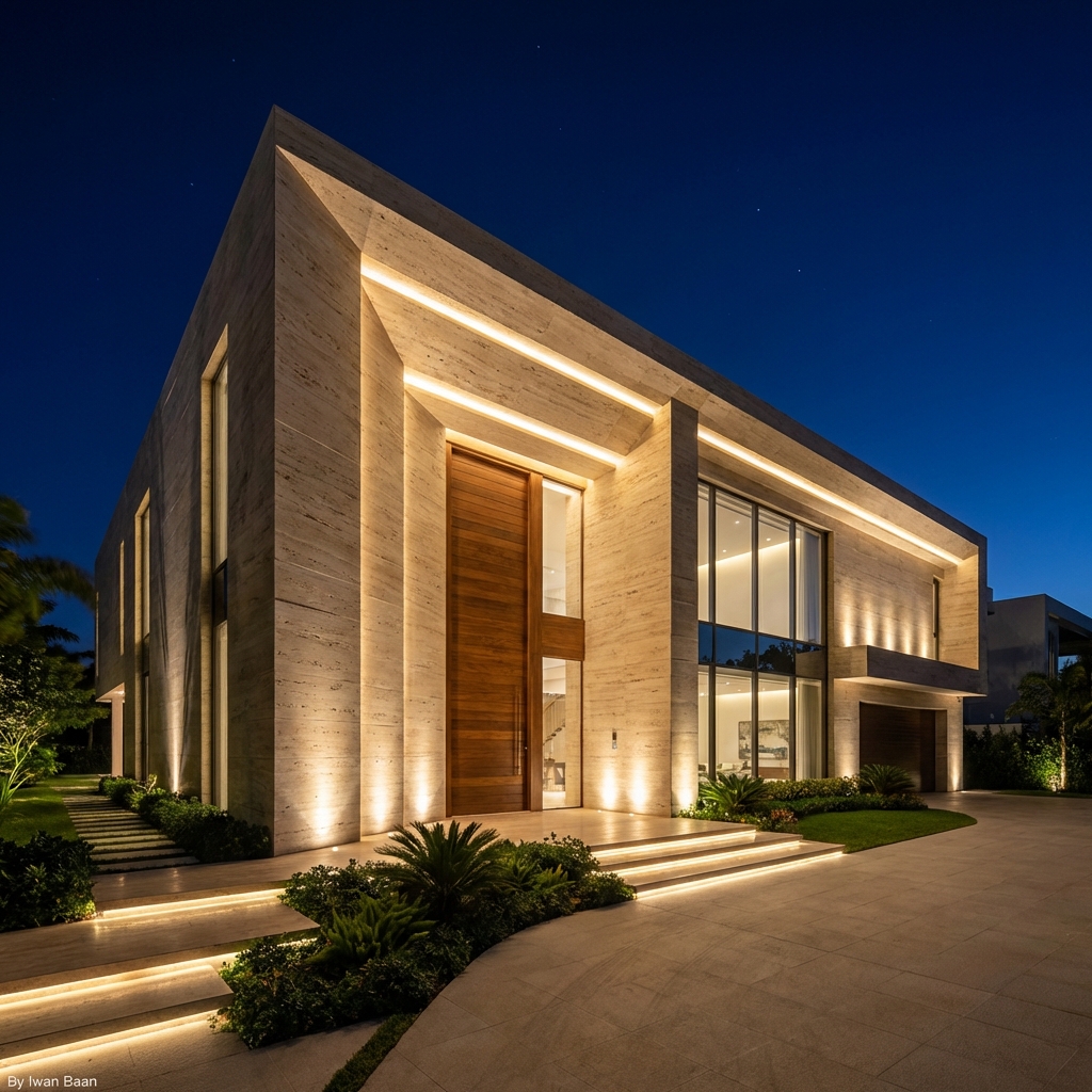 Travertine Elevation Display